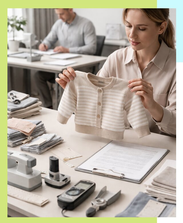 Сертификация детской одежды и текстильных изделий в Климовске