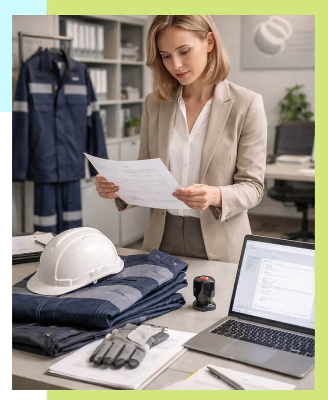 Сертификация спецодежды в Климовске от 7090 р. | Алешин-Клс