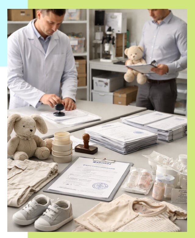 Сертификация детских товаров в Климовске от 15192 р. | Алешин-Клс