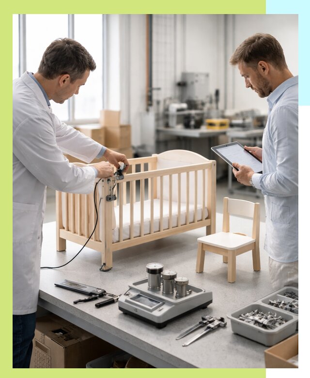 Сертификация детской мебели и проверка безопасности в Климовске