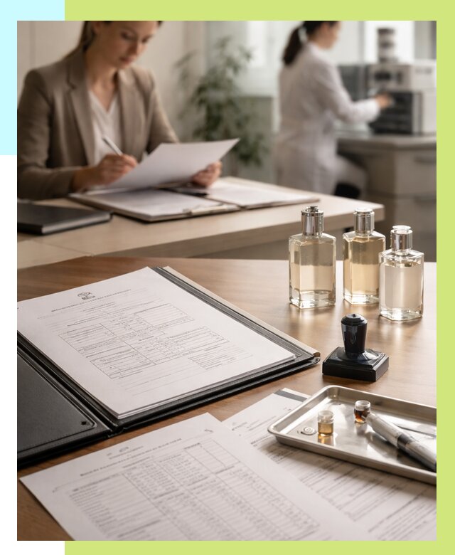 Сертификация парфюмерии в Климовске от 15192 р. | Алешин-Клс