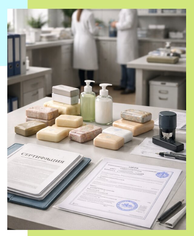 Сертификация мыла и сертификат на мыло в Климовске от 12154 | Алешин-Клс