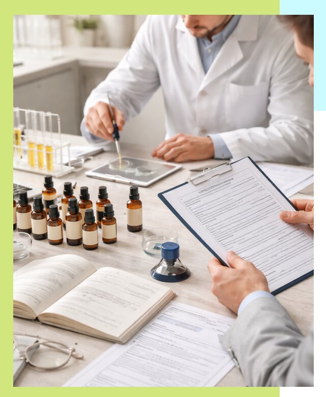 Сертификация эфирных масел и документация качества в Климовске