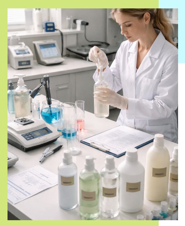 Сертификация бытовой химии в Климовске по ГОСТ и ТР