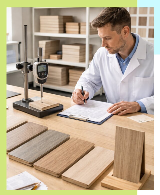 Сертификация ламината с испытаниями и оформлением документов в Климовске