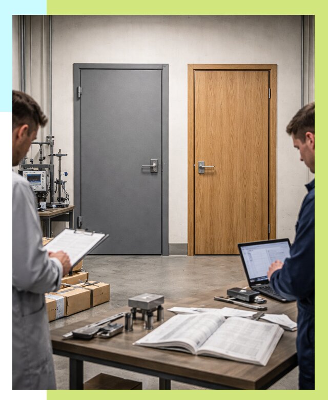 Сертификация дверей в Климовске от 8102 р. под ключ | Алешин-Клс