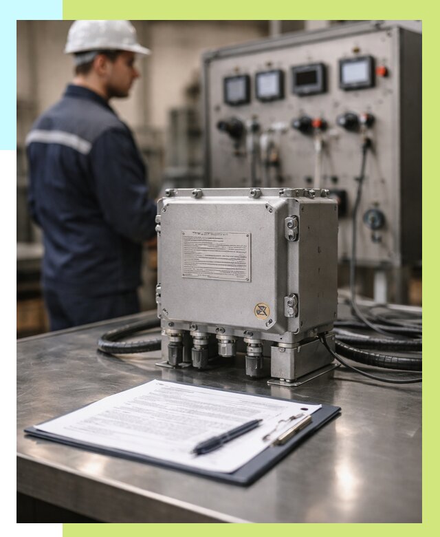 Сертификация взрывозащищенного оборудования в Климовске от 35448 р. | Алешин-Клс