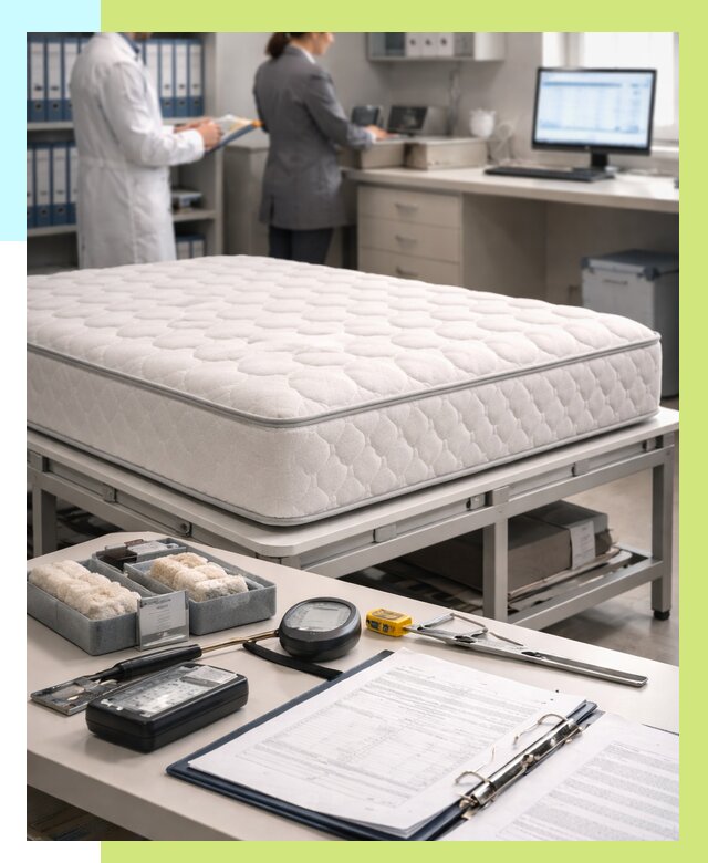 Сертификация матрасов в Климовске от 8609 р. | Алешин-Клс