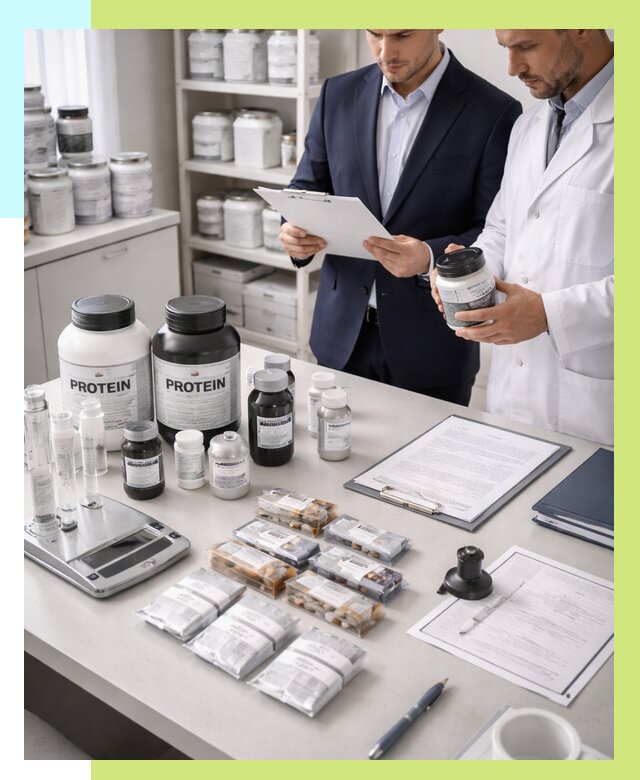 Сертификация спортивного питания в Климовске от 15192 р., Алешин-Клс