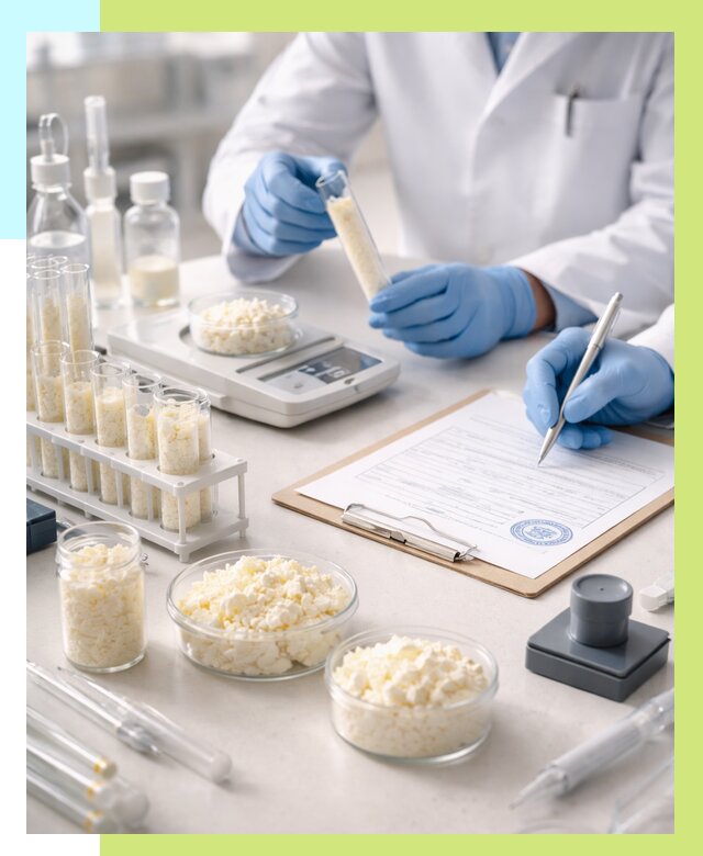 Сертификация творога в Климовске от 12154 р. под ключ | Алешин-Клс