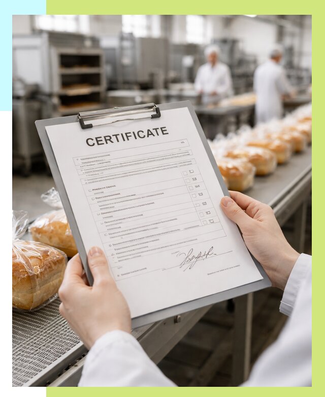 Сертификация хлеба, ТУ и декларация в Климовске от 12154 р. | Алешин-Клс