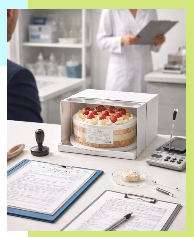 Сертификация тортов в Климовске от 9115 р. заказать | Алешин-Клс