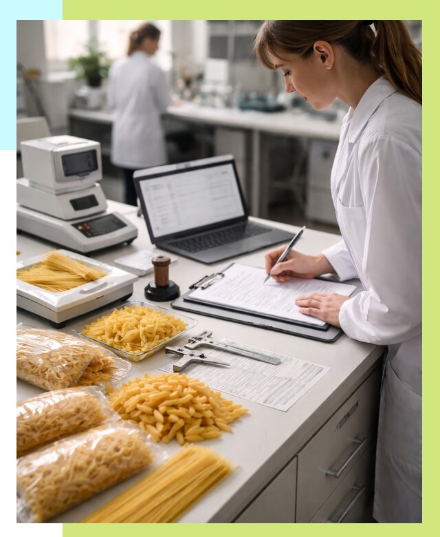 Сертификация макаронных изделий в Климовске от 15192 р. | Алешин-Клс