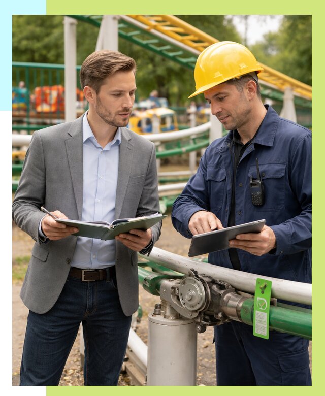 Сертификация аттракционов в Климовске от 45576 р. | Алешин-Клс