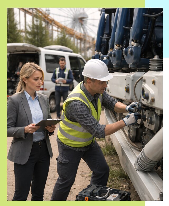 Сертификация аттракционов и проверка безопасности в Климовске