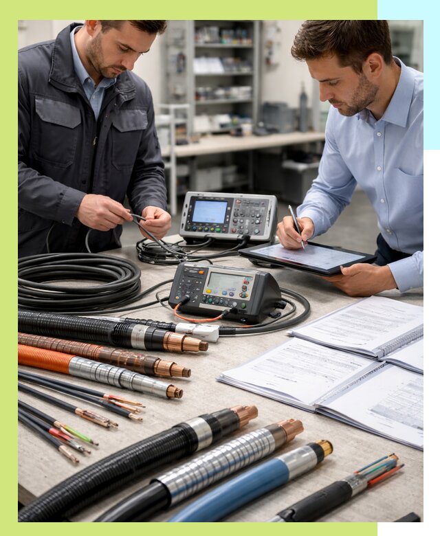 Сертификация кабеля и электропроводки в Климовске под ключ