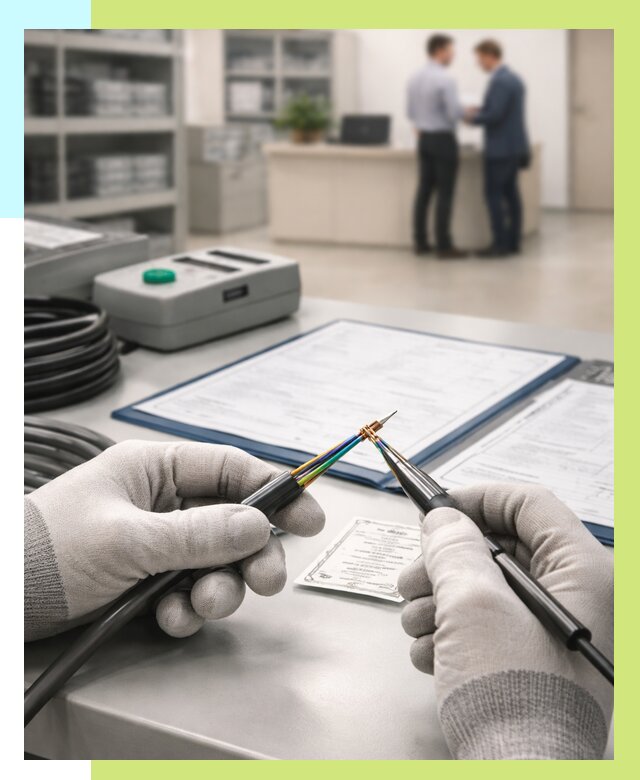 Сертификация провода в Климовске от 18230 р. в Алешин-Клс