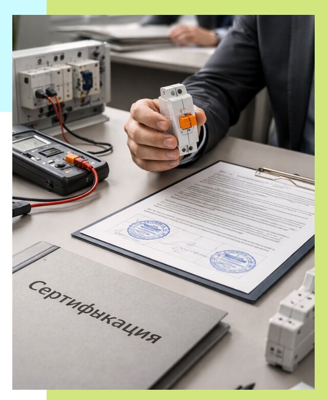 Сертификация выключателей под ключ в Климовске от 15192 р. | Алешин-Клс