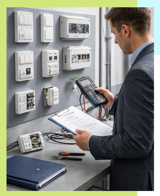 Сертификация электрических и автоматических выключателей в Климовске