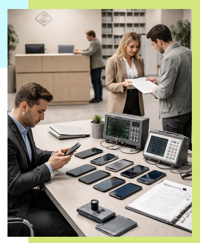 Сертификация телефонов в Климовске от 25320 р. под ключ | Алешин-Клс