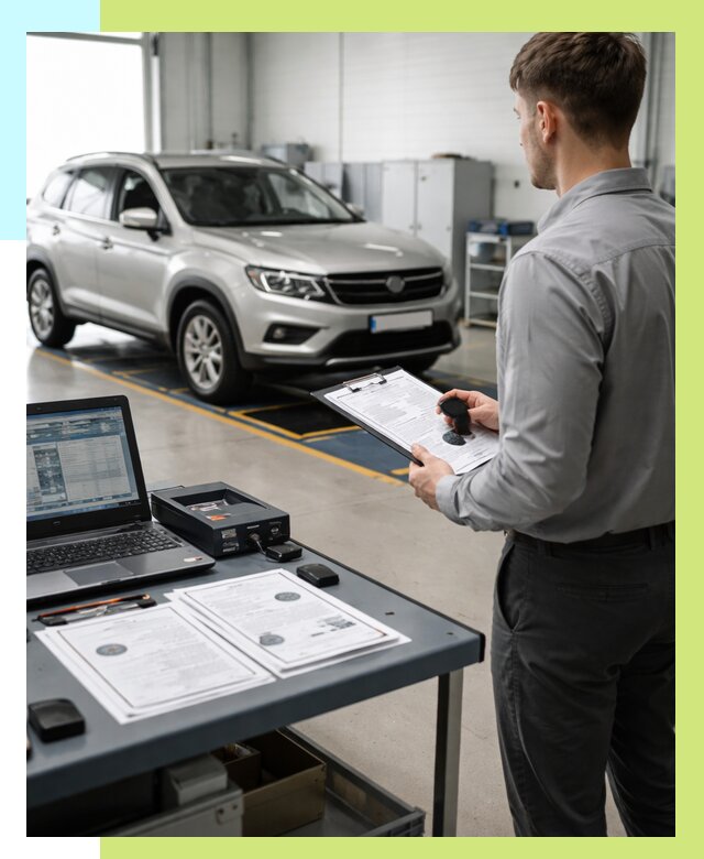 Сертификация транспортных средств в Климовске от 12154 р. | Алешин-Клс