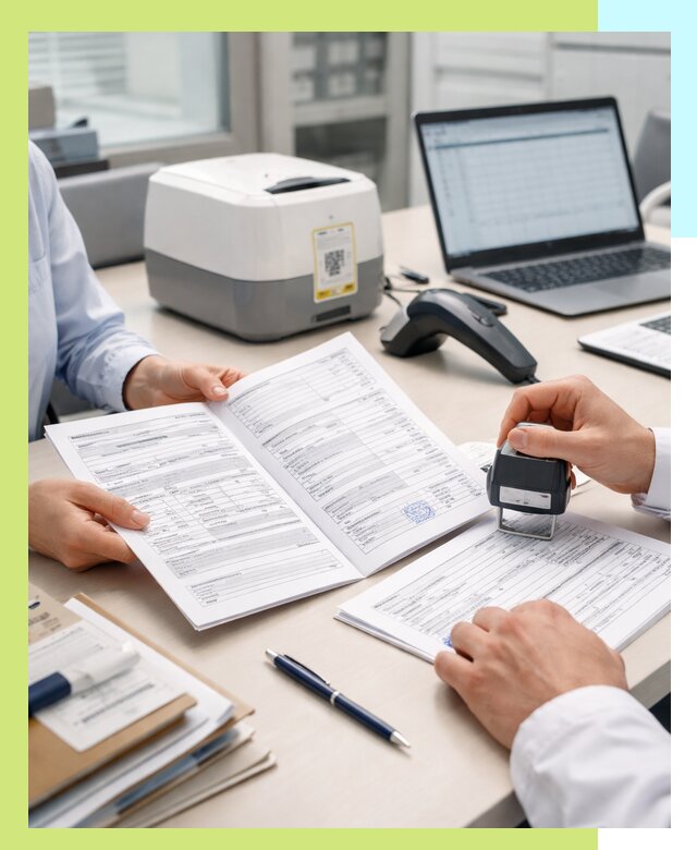 Оформление паспорта на товар и сопроводительных документов в Климовске