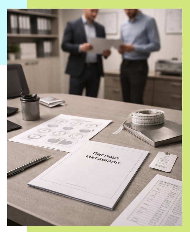 Паспорт материала и качества в Климовске от 4558 р. | Алешин-Клс