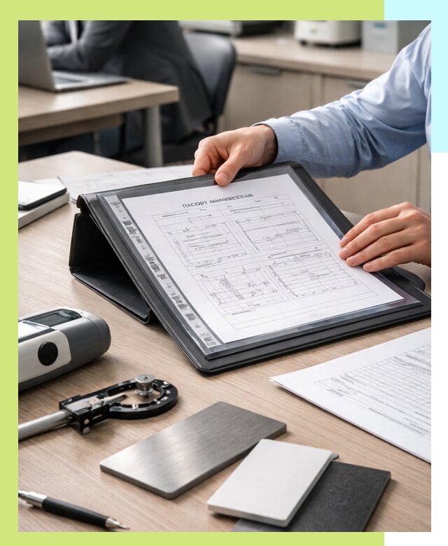 Оформление паспорта материала для продукции в Климовске