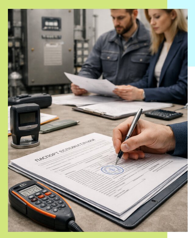 Оформление паспорта эксплуатации оборудования в Климовске