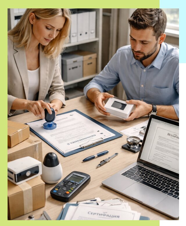 Получение сертификата соответствия на товар в Климовске быстро