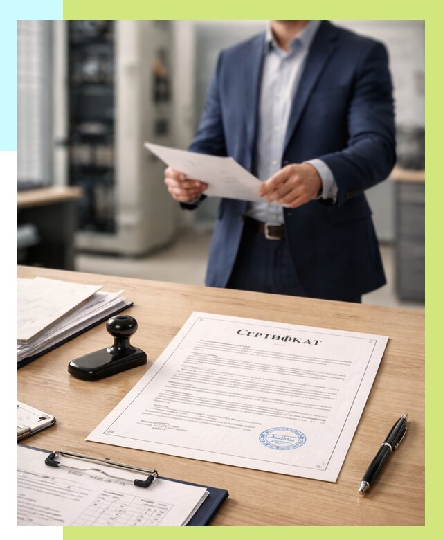 Сертификат на оборудование в Климовске от 15192 р. | Алешин-Клс