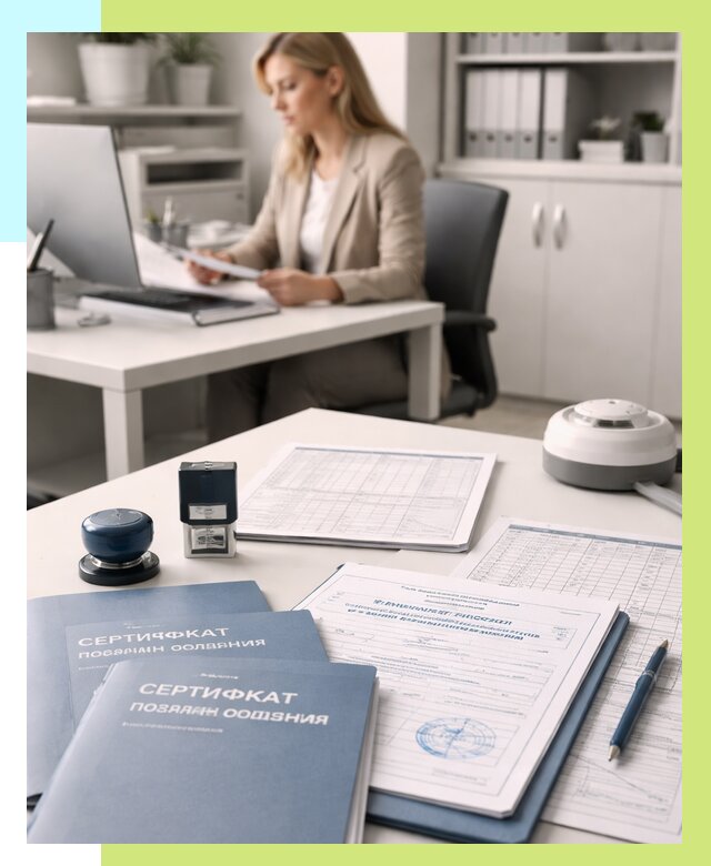 Сертификаты пожарной безопасности в Климовске от 15192 р. | Алешин-Клс