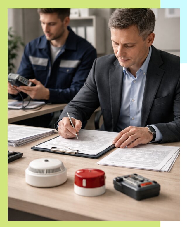 Получение добровольного пожарного сертификата в Климовске