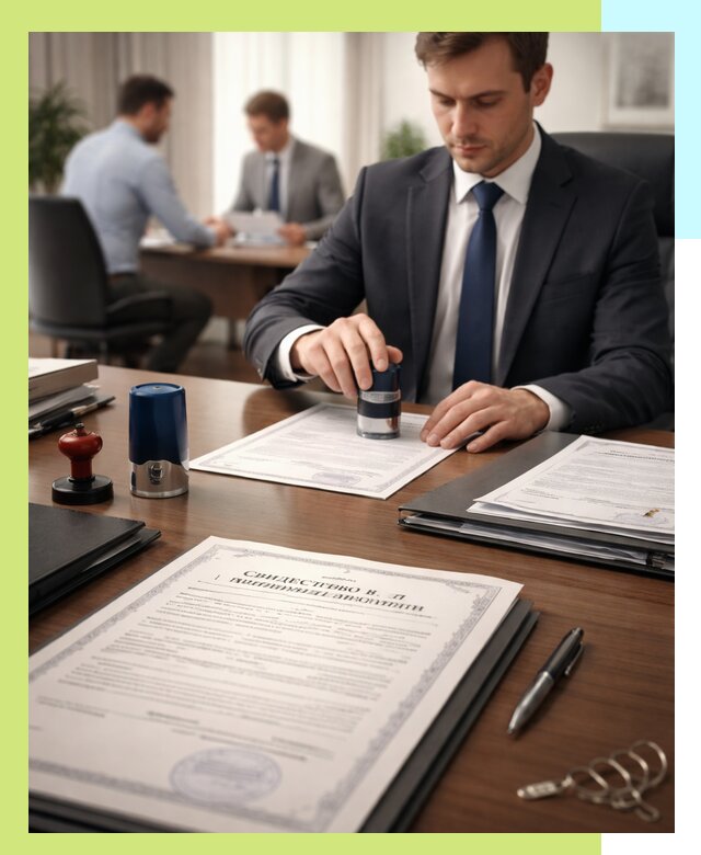 Оформление свидетельства о государственной регистрации в Климовске