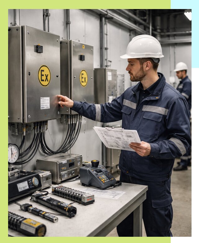 Сертификат взрывозащиты промышленного оборудования в Климовске