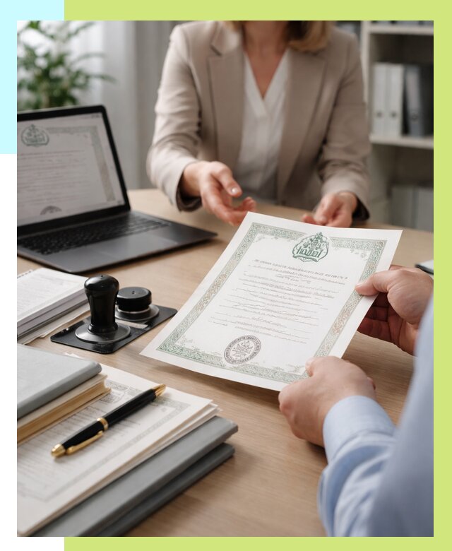 Халяль сертификат в Климовске, получить от 15192 р. | Алешин-Клс