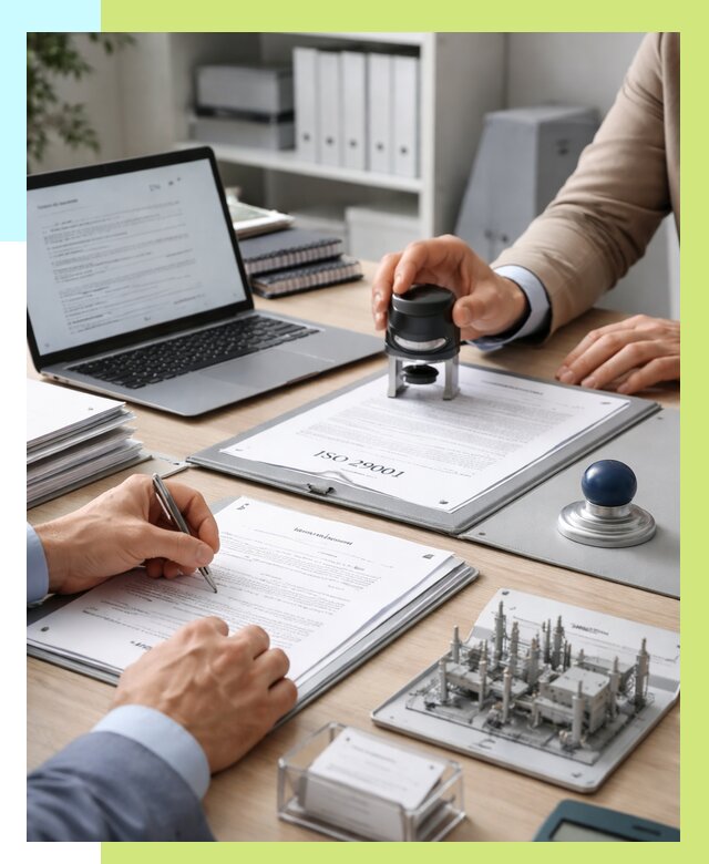 Сертификат ISO 29001 в Климовске под ключ от 75960 р. | Алешин-Клс