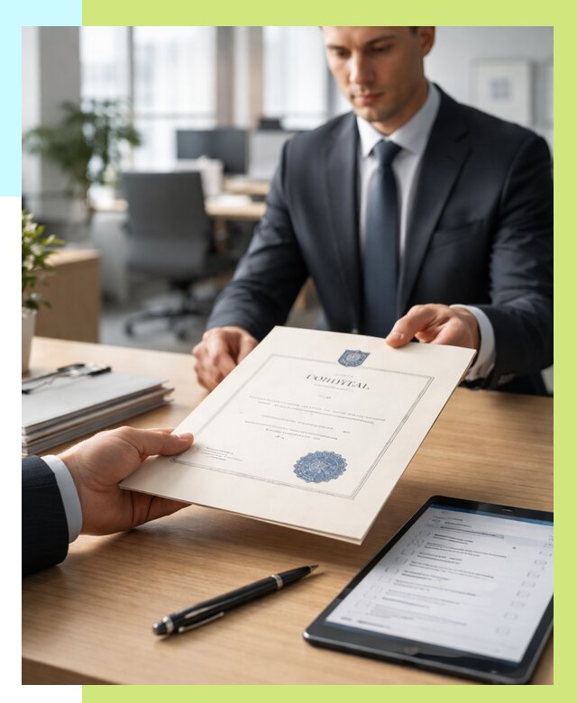 Сертификат ISO 30301 в Климовске от 35448 р. | Алешин-Клс - под ключ